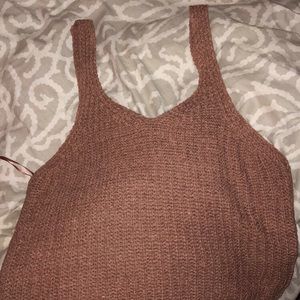 knitted tank top
